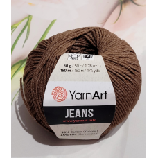 YarnArt Jeans 40 коричневий