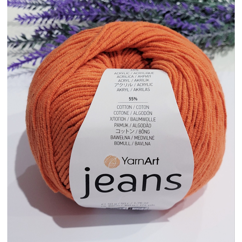 YarnArt Jeans №85 рижий YarnArt Jeans №85 рижий