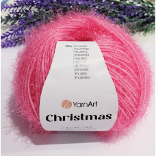 YarnArt Christmas № 09 яскраво рожевий