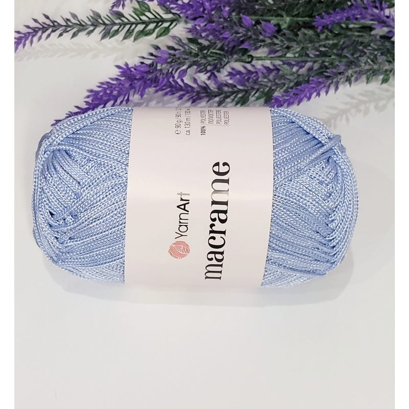YarnArt Macrame №133 голубий YarnArt Macrame №133 голубий