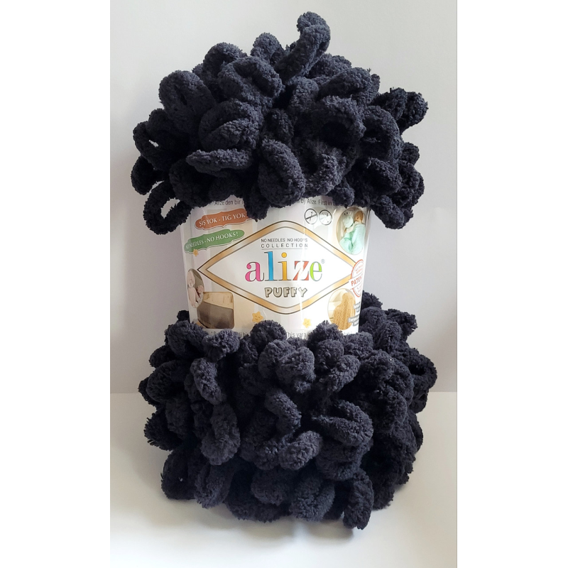 Alize Puffy 60 чорний Alize Puffy 60 чорний