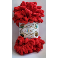 Alize Puffy 56 червоний