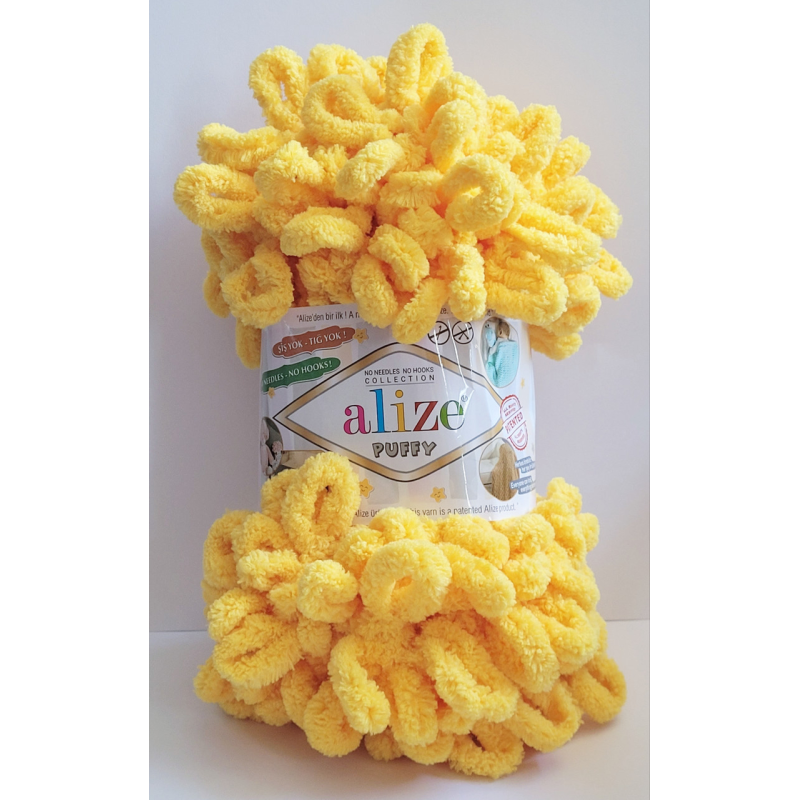 Alize Puffy 216 мімоза Alize Puffy 216 мімоза