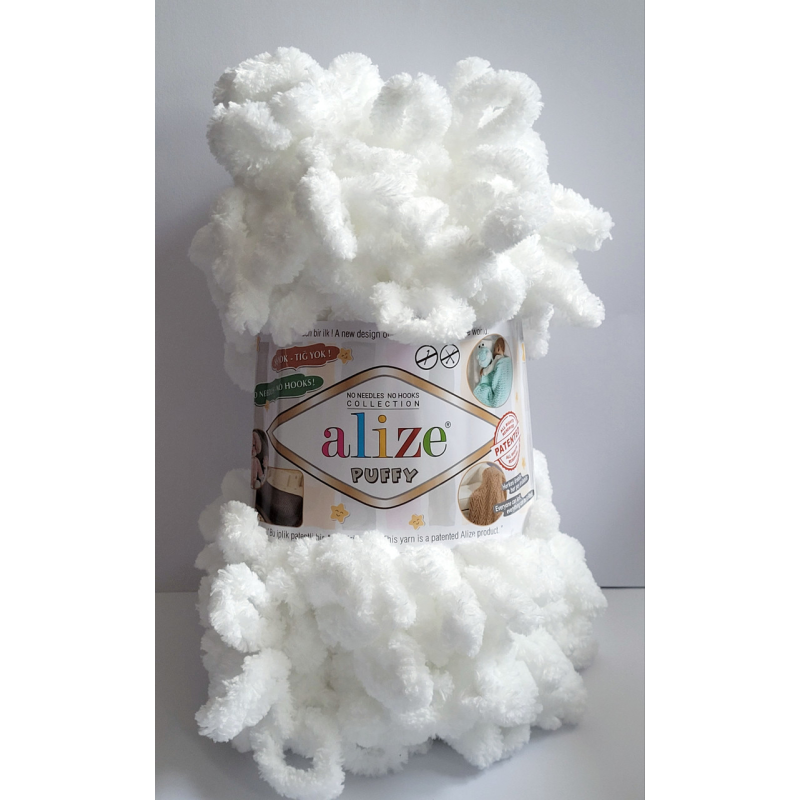 Alize Puffy 55 білий Alize Puffy 55 білий