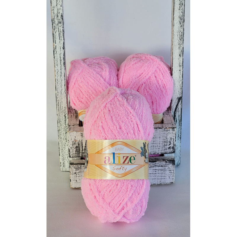 Alize Softy №191 рожевий Alize Softy №191 рожевий