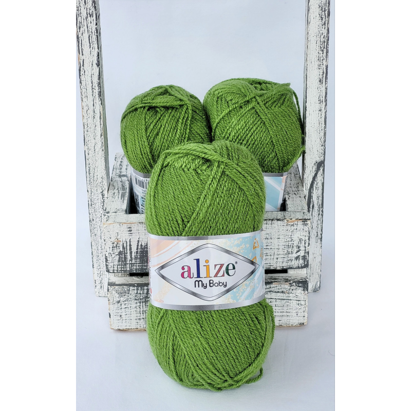 Alize my Baby №210 яблучно-зелений