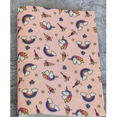 Екошкіра 20×15см Єдиноріжка
