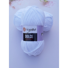 YarnArt Dolce №741-білий