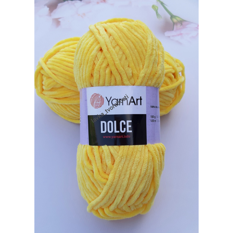 YarnArt Dolce №761-жовтий YarnArt Dolce №761-жовтий