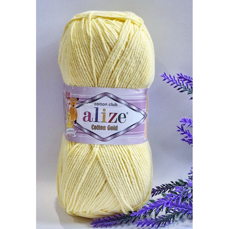 Alize Cotton Gold №187 лимонний Alize Cotton Gold №187 лимонний