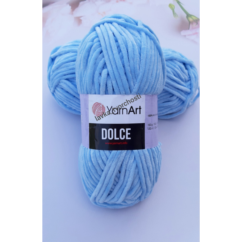 YarnArt Dolce №749-голубий YarnArt Dolce №749-голубий