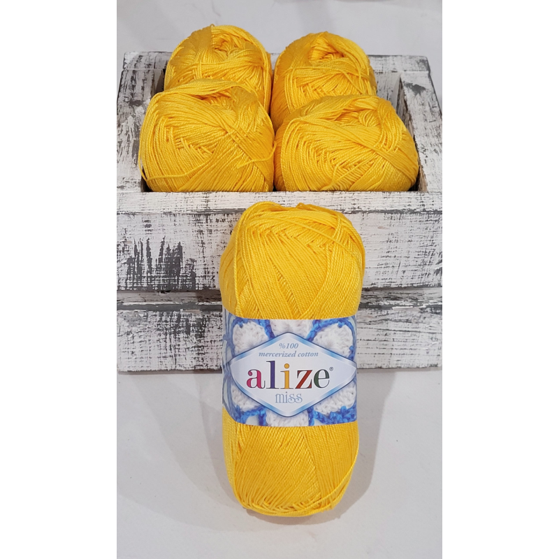 Alize Miss №216 жовтогарячий