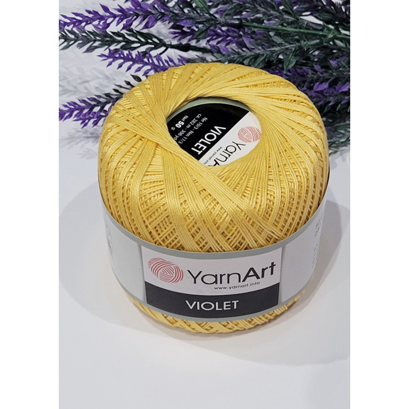YarnArt Violet No4653-маргаритка YarnArt Violet No4653-маргаритка