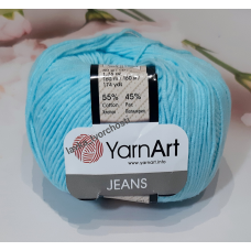 YarnArt Jeans №76-св. бірюзовий