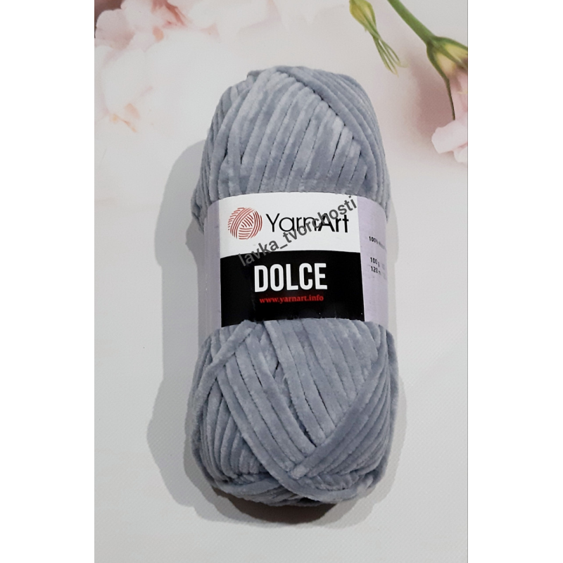 YarnArt Dolce №782 сірий YarnArt Dolce №782 сірий