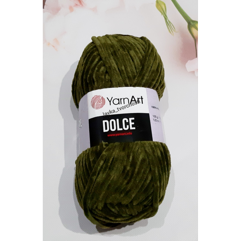 YarnArt Dolce №772 хакі YarnArt Dolce №772 хакі