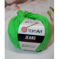 YarnArt Jeans №60 салатовий