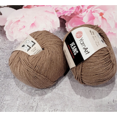 YarnArt Jeans №71 світло-коричневий
