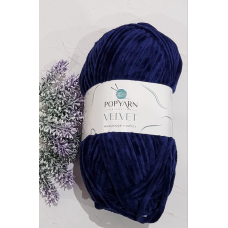 Popyarn Velvet №013 темно-синій